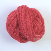 Knitted Stretch Wrap | Watermelon Red